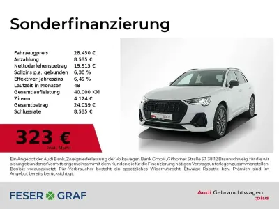 Gebraucht Audi Q3 S-Line 245 PS (180 kW) 2023 Gletscherweiß metallic SUV