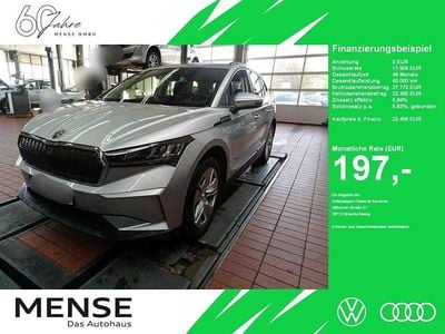 Brillantsilber Gebraucht 2023 Skoda Enyaq iV Loft SUV | 22.455 € (Guter Preis)