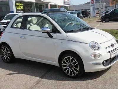 Brugt Fiat 500C Collezione 69 HK (50 kW) 2018 Hvid Cabriolet