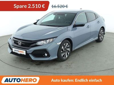 Gebraucht Honda Civic Elegance 129 PS (94 kW) 2018 Sonic grey Limousine
