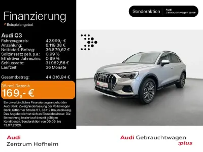 Gebraucht Audi Q3 Ambiente 245 PS (180 kW) 2025 Florettsilber metallic SUV