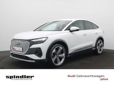 Second-hand Audi Q4 Sportback e-tron Advanced 219 kW (299 CP) 2021 Alb SUV
