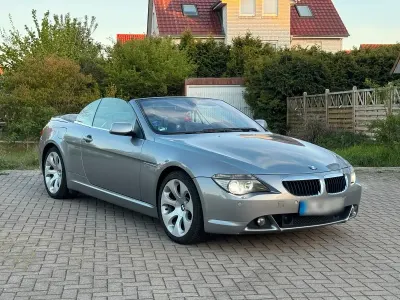Brugt BMW 630 Cabriolet 258 HK (189 kW) 2007 Grå Cabriolet