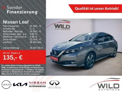 Gebraucht Nissan Leaf 360º 110 kW (150 PS) 2021 Grau Kleinwagen
