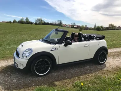 Gebraucht Mini Cooper SD Cabriolet 143 PS (105 kW) 2011 Weiß Cabrio
