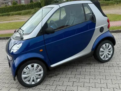 Gebraucht Smart ForTwo Cabrio 55 PS (40 kW) 2000 Blau Cabrio