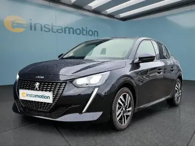 Gebraucht Peugeot 208 Allure 101 PS (74 kW) 2023 Schwarz Kleinwagen