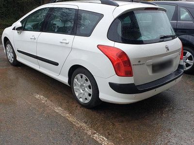 Gebraucht Peugeot 308 SW Access 111 PS (81 kW) 2012 Weiß Kombi