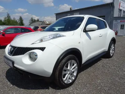 Gebraucht Nissan Juke Acenta 117 PS (86 kW) 2011 Weiß SUV