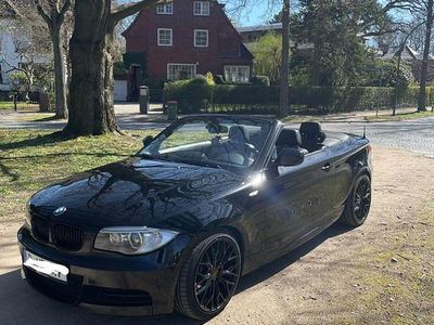 Brugt BMW 135 Cabriolet Sport Line 306 HK (225 kW) 2011 Sort Cabriolet