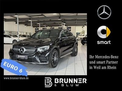 Schwarz Gebraucht 2018 Mercedes GLC220 AMG Coupé | 31.690 € (Fairer Preis)
