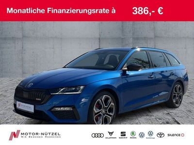 Gebraucht Skoda Octavia RS 245 PS (180 kW) 2022 Raceblau metallic Kombi