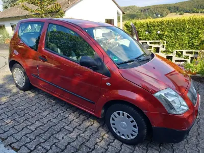 Gebraucht Citroën C2 Style 60 PS (44 kW) 2007 Rot Kleinwagen