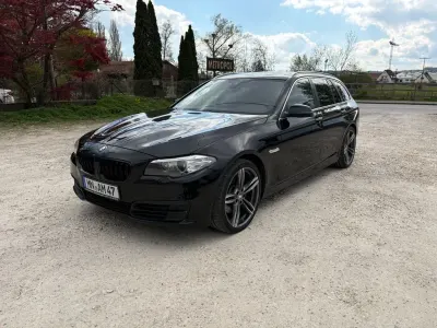 Gebraucht BMW 525 Luxury Line 218 PS (160 kW) 2014 Schwarz Kombi