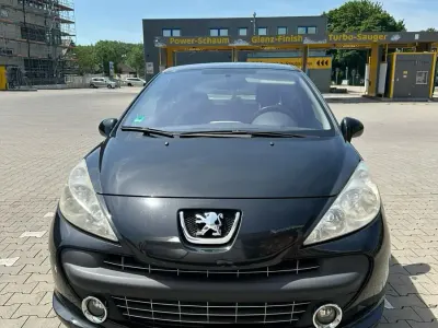 Gebraucht Peugeot 207 2006 Schwarz Kleinwagen