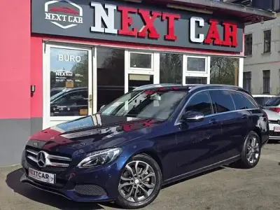 Brugt Mercedes C200 Avantgarde 184 HK (135 kW) 2015 Blå Stationcar
