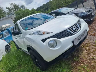 Gebraucht Nissan Juke Visia 117 PS (86 kW) 2012 Weiß SUV