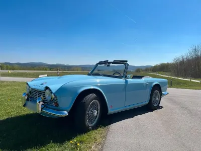 Gebraucht Triumph TR4 100 PS (73 kW) 1962 Blau Cabrio