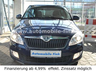 Gebraucht Skoda Fabia Fresh 60 PS (44 kW) 2013 Blau Kleinwagen