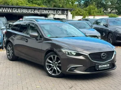 Gebraucht Mazda 6 Nakama Intense 175 PS (128 kW) 2017 Titanium flash Kombi