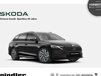 Neu Skoda Octavia SportLine 150 PS (110 kW) 2026 Schwarz Kombi