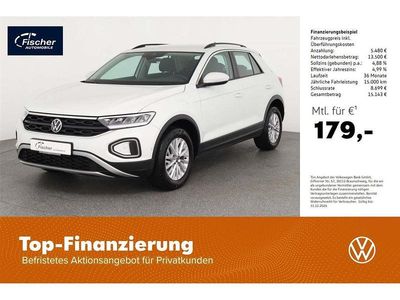 Gebraucht VW T-Roc Life 110 PS (80 kW) 2023 Weiss SUV