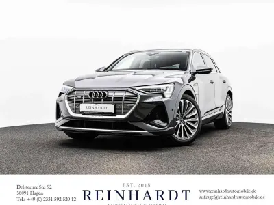 Usata Audi e-tron S-Line 300 kW (408 CV) 2022 Grigio SUV