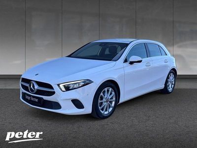 Gebraucht Mercedes A160 Progressive 109 PS (80 kW) 2020 Unilack polarweiß Limousine