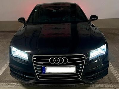 Second-hand Audi A7 S-Line 313 CP (230 kW) 2014 Negru Hatchback