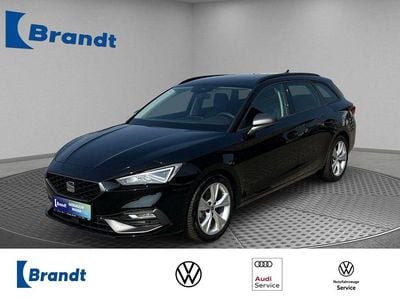 Gebraucht Seat Leon FR 110 PS (80 kW) 2024 Midnight schwarz metallic (metallic) Kombi