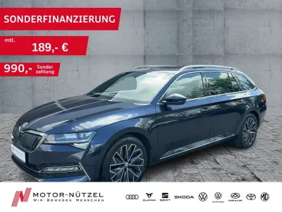 Gebraucht Skoda Superb LAURIN & KLEMENT 218 PS (160 kW) 2020 Blau Kombi