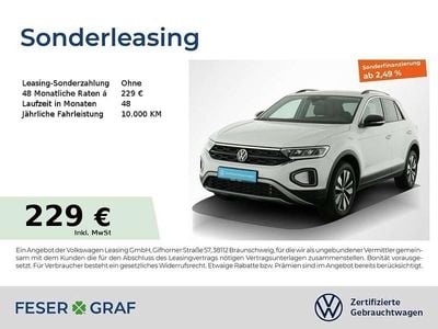 Pure white Gebraucht 2025 VW T-Roc Goal SUV | 21.301 € (Guter Preis)