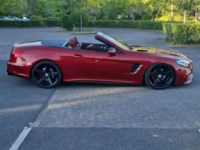 Gebraucht Mercedes SL500 455 PS (334 kW) 2017 Rot Cabrio