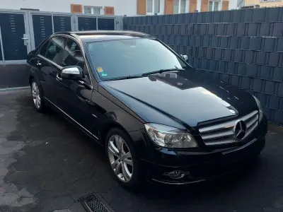 Brugt Mercedes C220 Avantgarde 170 HK (125 kW) 2008 Sort Sedan