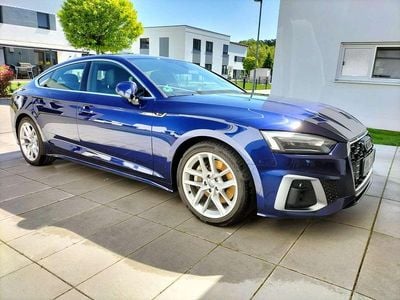 Blau Gebraucht 2021 Audi A5 S-Line Coupé | 32.400 € (Guter Preis)
