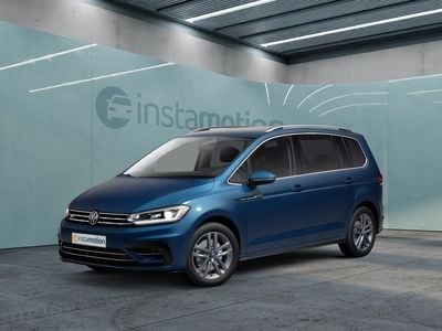 Gebraucht VW Touran Highline 150 PS (110 kW) 2020 Blau Van / Kleinbus