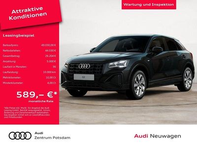 Neu Audi Q2 S-Line 150 PS (110 kW) 2026 Mythosschwarz SUV