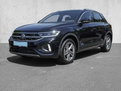 Gebraucht VW T-Roc R-line 110 PS (80 kW) 2024 Deep black perleffekt (metallic) SUV
