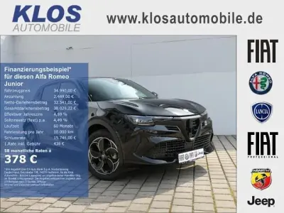 Neu Alfa Romeo Junior 145 PS (106 kW) 2026 Nero tortona (schwarz) SUV