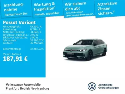 Gebraucht VW Passat R-line 177 PS (130 kW) 2025 U7 maripositgrün metallic (metallic) Kombi