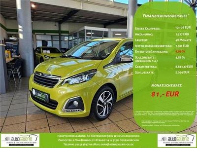 Usata Peugeot 108 Top! Collection 72 CV (52 kW) 2020 Verde Utilitaria