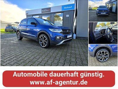 Gebraucht VW T-Cross Style 110 PS (80 kW) 2021 Reef blue metallic SUV