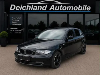 Gebraucht BMW 116 122 PS (89 kW) 2010 Schwarz Kleinwagen