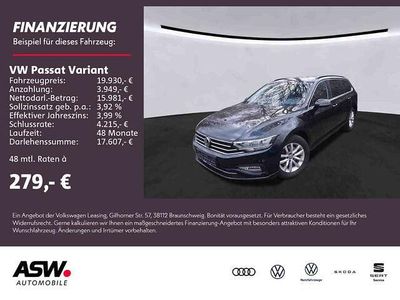 Gebraucht VW Passat Business 150 PS (110 kW) 2019 Deep black perleffekt Kombi