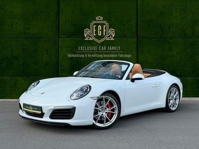 Gebraucht Porsche 911 Carrera S Cabriolet Chrono 420 PS (308 kW) 2017 Weiß Cabrio