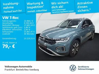 Gebraucht VW T-Roc Goal 116 PS (85 kW) 2025 Blau SUV