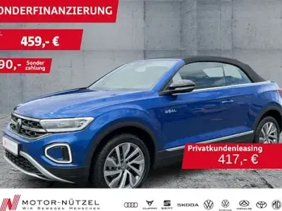 Gebraucht VW T-Roc Cabriolet Goal 150 PS (110 kW) 2025 Blau Cabrio