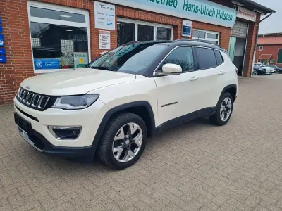 Gebraucht Jeep Compass Limited 170 PS (125 kW) 2020 Weiß SUV