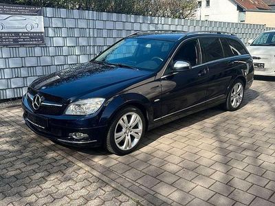 Brugt Mercedes C320 224 HK (164 kW) 2008 Blå Stationcar