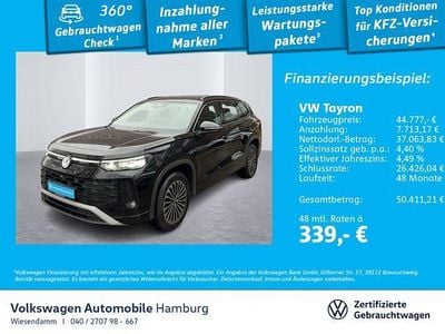 Grenadillschwarz metallic Gebraucht 2025 VW Tayron SUV | 43.888 € (Superpreis)